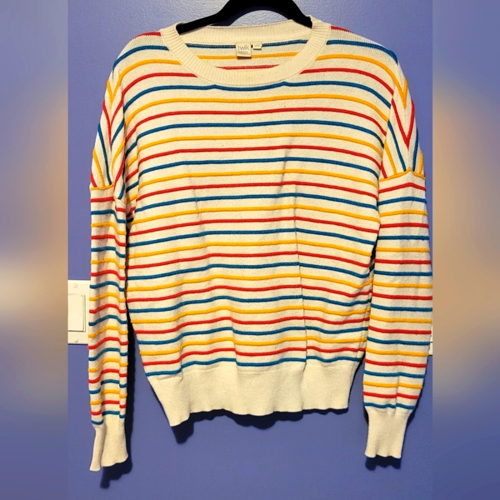 Striped Twik Sweater